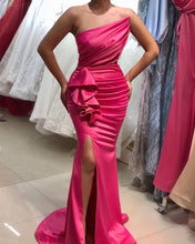 Load image into Gallery viewer, Hot Pink Mermaid Prom Dresses
