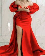 Load image into Gallery viewer, Plus Size Mermaid Off The Shoulder Dresses