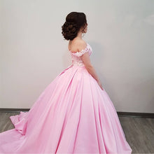 Load image into Gallery viewer, light-pink-wedding-dress