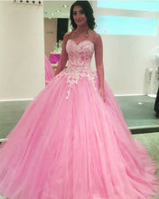Load image into Gallery viewer, Quinceanera Dresses Blush Pink