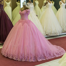 Load image into Gallery viewer, Wedding-Dresses-Pink