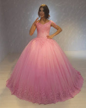 Load image into Gallery viewer, Quinceanera-Dress-Pink