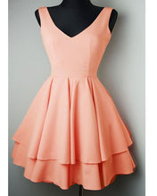 Load image into Gallery viewer, Short Coral Dresses Semi Formal

