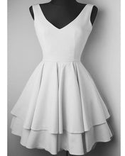 Load image into Gallery viewer, Silver Dress Semi Formal