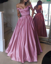 Load image into Gallery viewer, Mauve Prom Dresses Princess