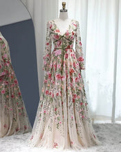 Load image into Gallery viewer, Fairycore Prom Dress With Sleeve