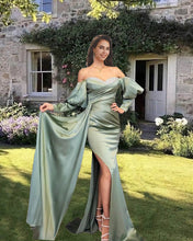 Load image into Gallery viewer, Mermaid Long Sleeve Formal Gown