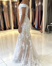 Load image into Gallery viewer, Lace Mermaid Prom Dresses