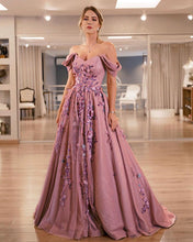 Load image into Gallery viewer, Long Prom Dresses Dusty Pink
