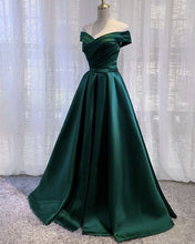 Load image into Gallery viewer, Emerald Green Prom Long Dresses