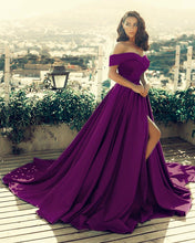 Load image into Gallery viewer, Purple Prom Dresses 2025