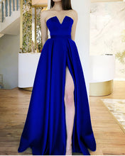 Load image into Gallery viewer, Royal Blue Prom Dress 2020