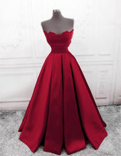 Load image into Gallery viewer, Dark Red Prom Dresses
