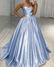 Load image into Gallery viewer, Light Blue Ball Gown