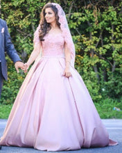 Load image into Gallery viewer, Baby Pink Wedding Dress 2020