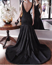 Load image into Gallery viewer, Backless Mermaid Prom Dresses 2020