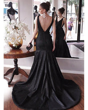 Load image into Gallery viewer, Open Back Mermaid Prom Dresses 2020