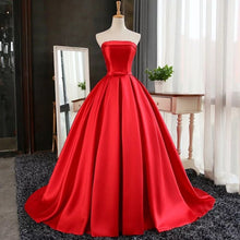 Load image into Gallery viewer, Long-Red-Wedding-Dresses-Ball-Gowns
