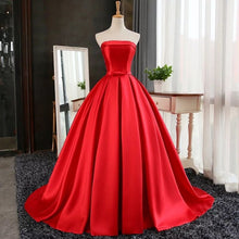 Load image into Gallery viewer, Long-Red-Wedding-Dresses-Ball-Gowns
