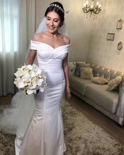 Load image into Gallery viewer, Sexy Off The Shoulder Wedding Dresses Mermaid