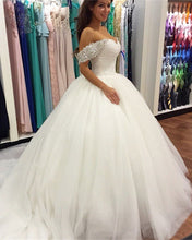 Load image into Gallery viewer, Princess-Ball-Gown-Wedding-Dresses
