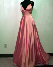 Load image into Gallery viewer, Coral Prom Dresses 2021 Long
