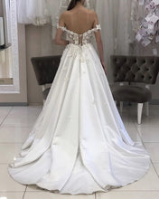 Load image into Gallery viewer, See Through Corset Wedding Dress