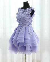 Load image into Gallery viewer, Lavender Homecoming Dresses 2021