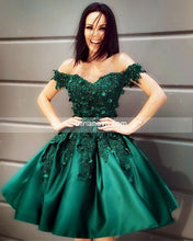 Load image into Gallery viewer, Green Homecoming Dresses 2021