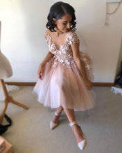 Load image into Gallery viewer, Short Pink Maid Of Honor Dresses