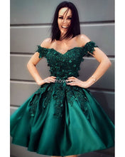 Load image into Gallery viewer, Green Prom Dresses 2020 Short