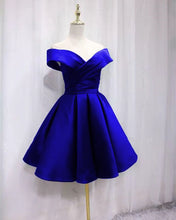Load image into Gallery viewer, Royal Blue Homecoming Dresses 2021