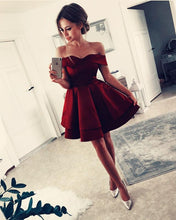 Load image into Gallery viewer, Burgundy Homecoming Dresses 2020
