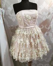 Load image into Gallery viewer, Champagne Homecoming Dresses