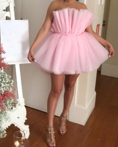 Blush Homecoming Dresses