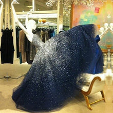 Load image into Gallery viewer, Sleeveless Sweetheart Tulle Ball Gowns Wedding Dresses Crystal Beaded-alinanova