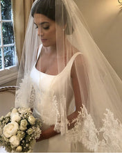 Load image into Gallery viewer, Square Neck Wedding Dress