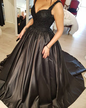 Load image into Gallery viewer, Black Sweetheart Quinceanera Dresses