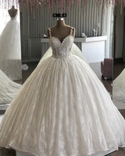 Load image into Gallery viewer, Sweetheart Lace Ball Gown Wedding Dress