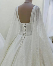 Load image into Gallery viewer, Sparkly Corset Wedding Dresses