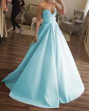 Load image into Gallery viewer, Light Blue Prom Dress 2020