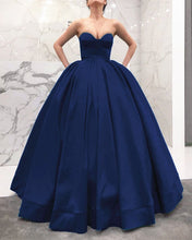 Load image into Gallery viewer, Navy-Blue-Wedding-Dress