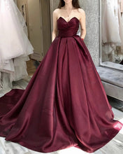 Load image into Gallery viewer, Stunning Strapless Ball Gown Dresses With Pockets
