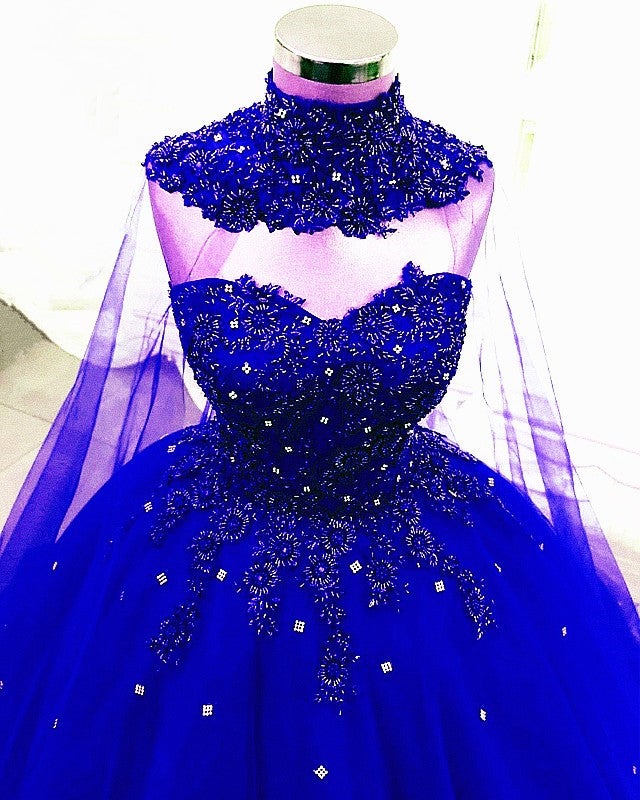 Sweetheart Ball Gown Quinceanera Dresses with Cape Sweetheart Ball Gown Quinceanera Dresses with Cape