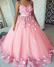 Load image into Gallery viewer, Pink Quinceanera Dresses 2021