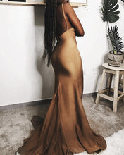 Load image into Gallery viewer, Tan Mermaid Dress