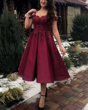 Load image into Gallery viewer, Tea Length Formal Dress