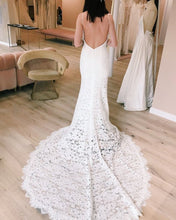Load image into Gallery viewer, Lace Wedding Dresses With Open Back