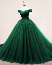 Load image into Gallery viewer, Green Quinceanera Dresses