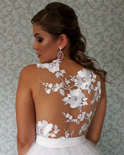Load image into Gallery viewer, Lace Embroidery Wedding Dress